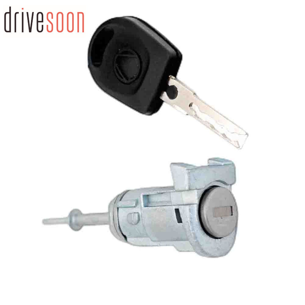 New 3B0837167 Front Left Door Lock Cylinder Key for VW for Volkswagen for Passat 1997-05