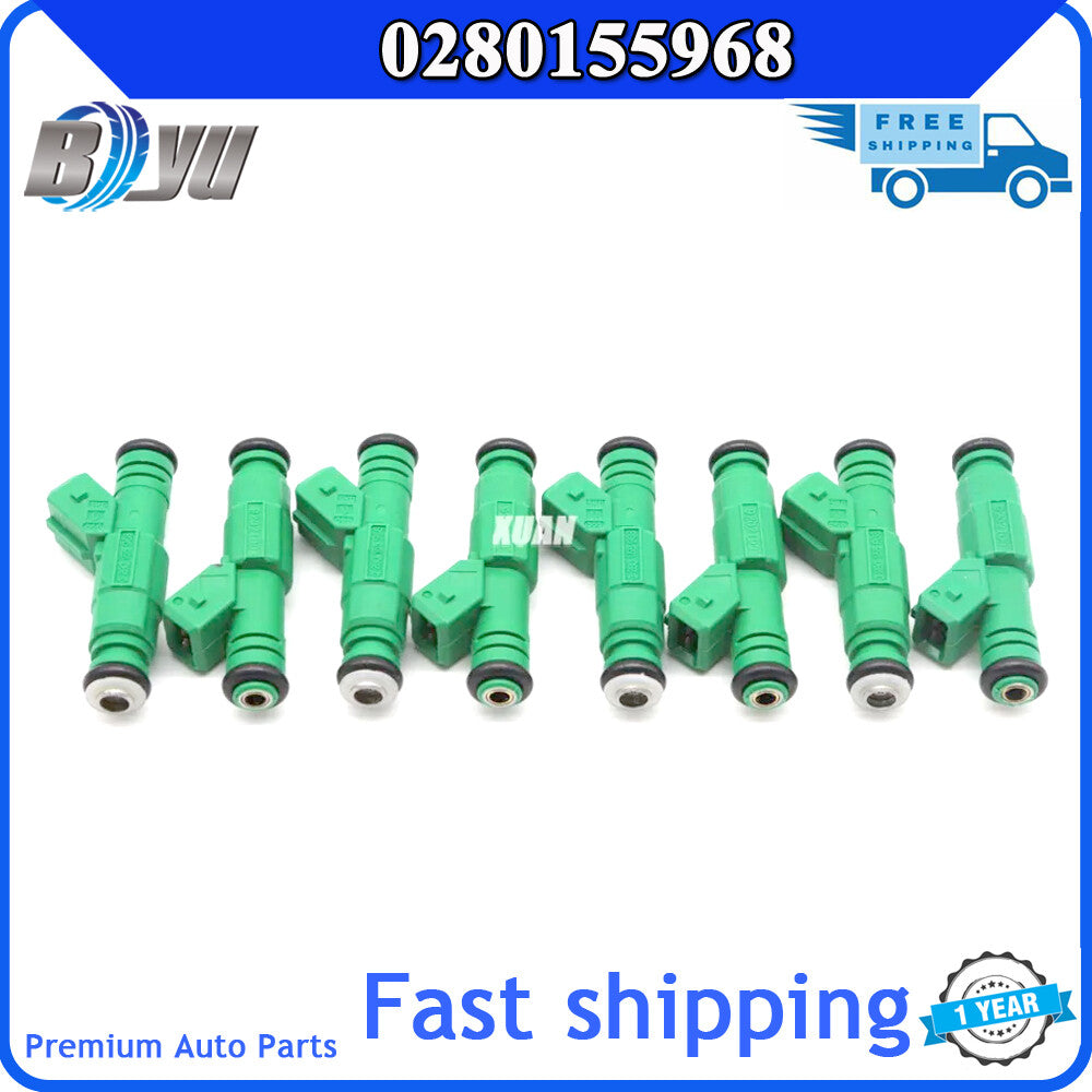 8-piece fuel injector for GM for Ford TBI LT1 LS1 LS6 V8 440cc EV1 for Chevrolet 0280155968
