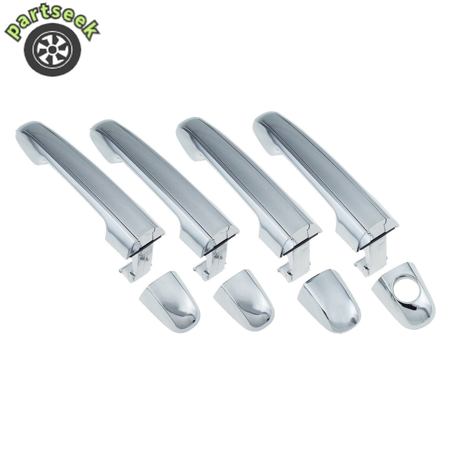 Set Front Rear Left Right Outside Door Handle for Hyundai Sonata Sedan 2006-2010