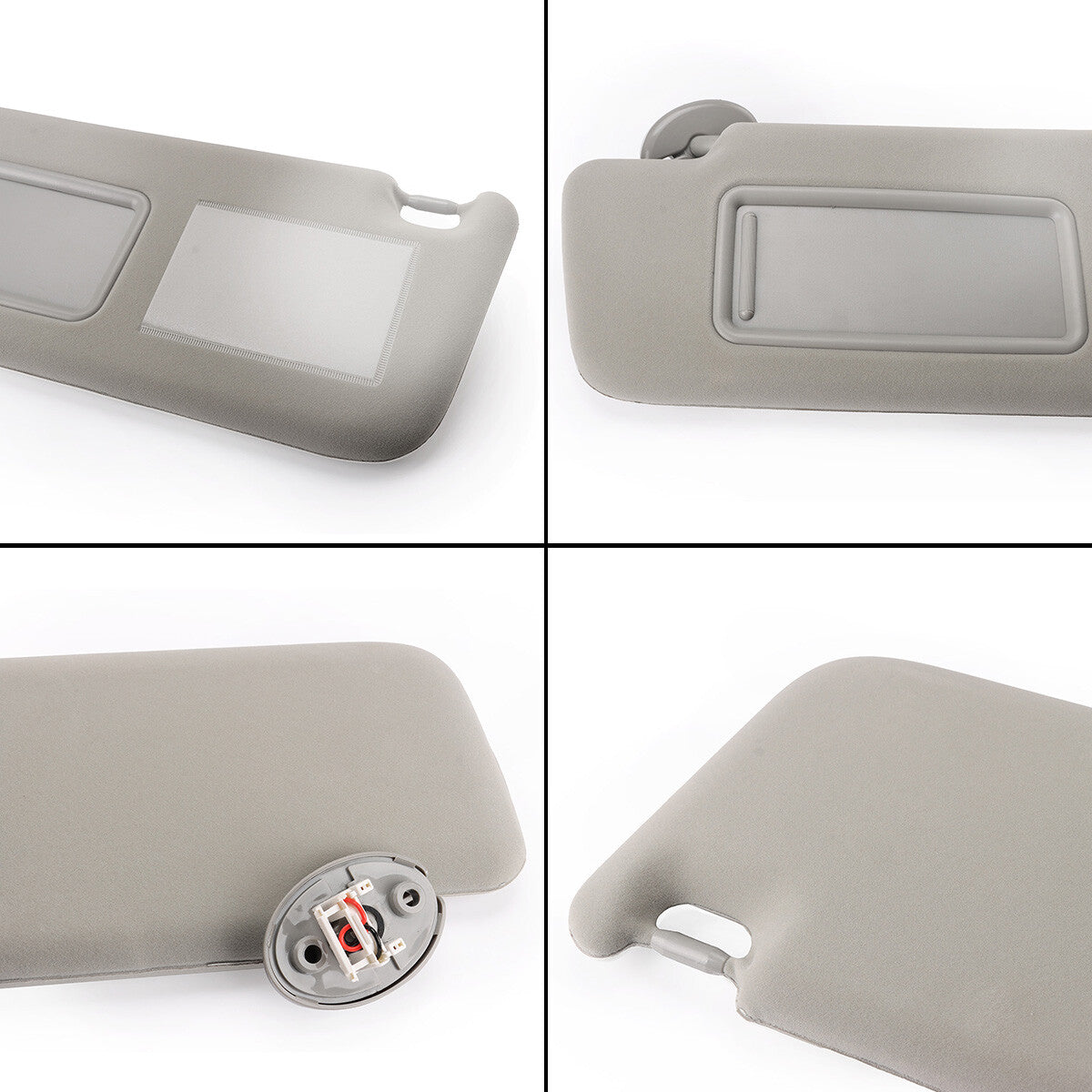 1. Dual left + right sun visors suitable for Toyota Prado TRJ120 RZJ120 KZJ120 KDJ/GRJ120 - New sun visors