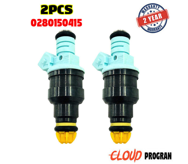 2¡Á Fuel Injector 0280150415 for BMW E36 E34 E39 E46 3 5 SERIES Z3 M50 M52 B20/B25 M3