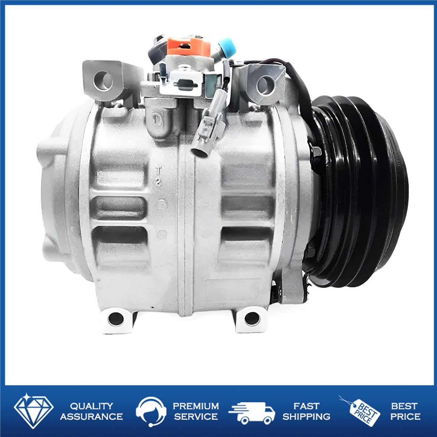 7PK 24V A/C Compressor 447220-1472 88320-36530 Fit for Toyota Coaster Bus 10P30C