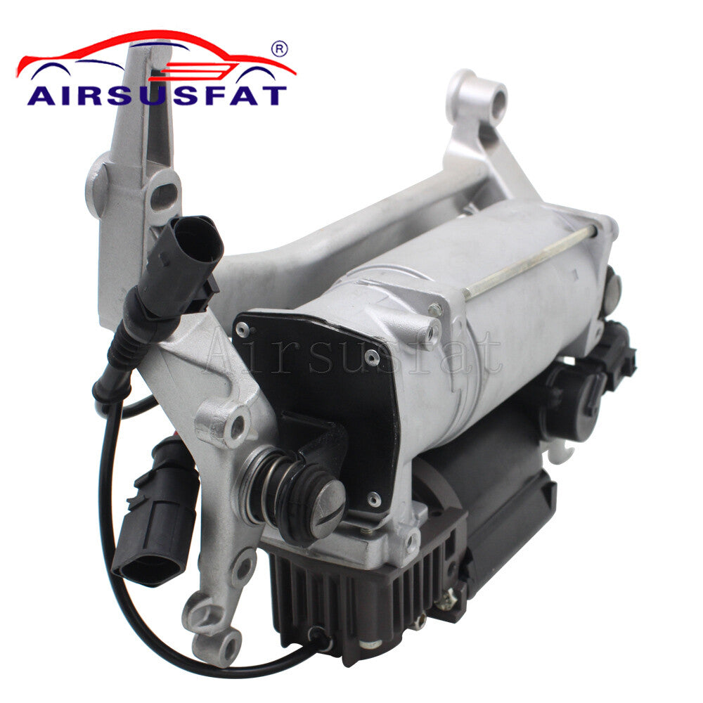 Air suspension compressor pump with bracket for Volkswagen Touareg and for Porsche for Cayenne (October 2003)