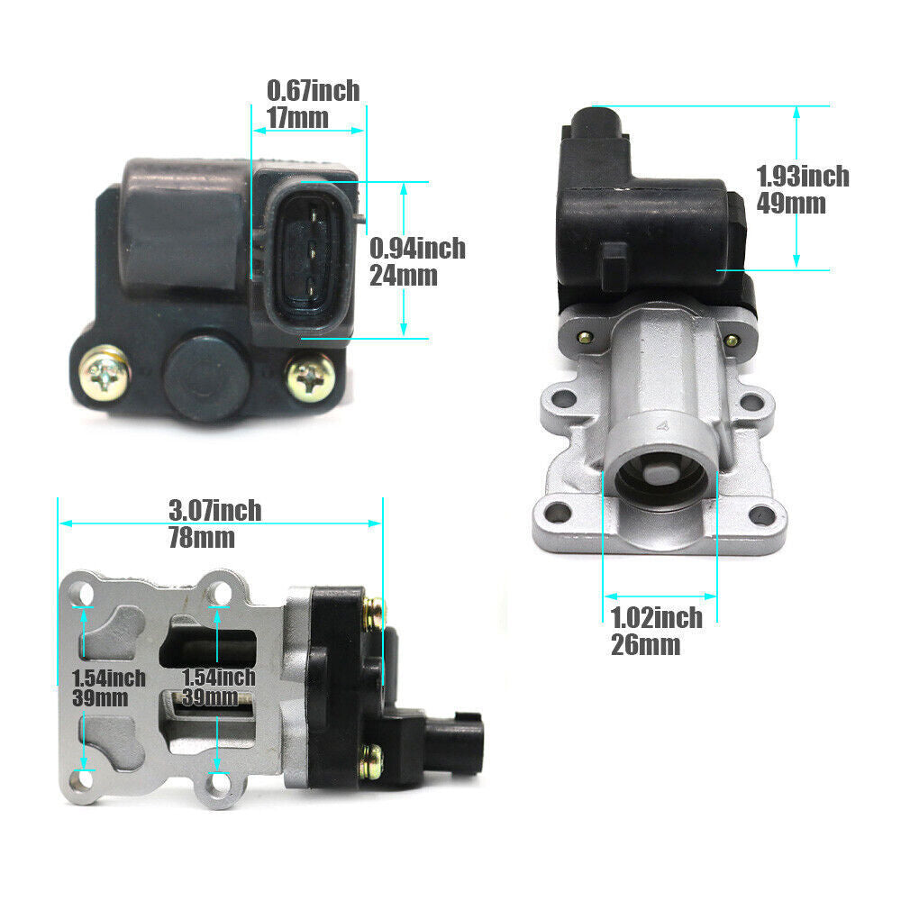 1PCS Idle Air Control Valve 22270-28010 for Toyota RAV4 Highlander 2001-2003