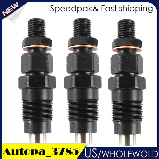 3x Injektor for Kubota B2320 KX71-3S RTV1100 D1105 V1505 1903-3015 1G677-53903