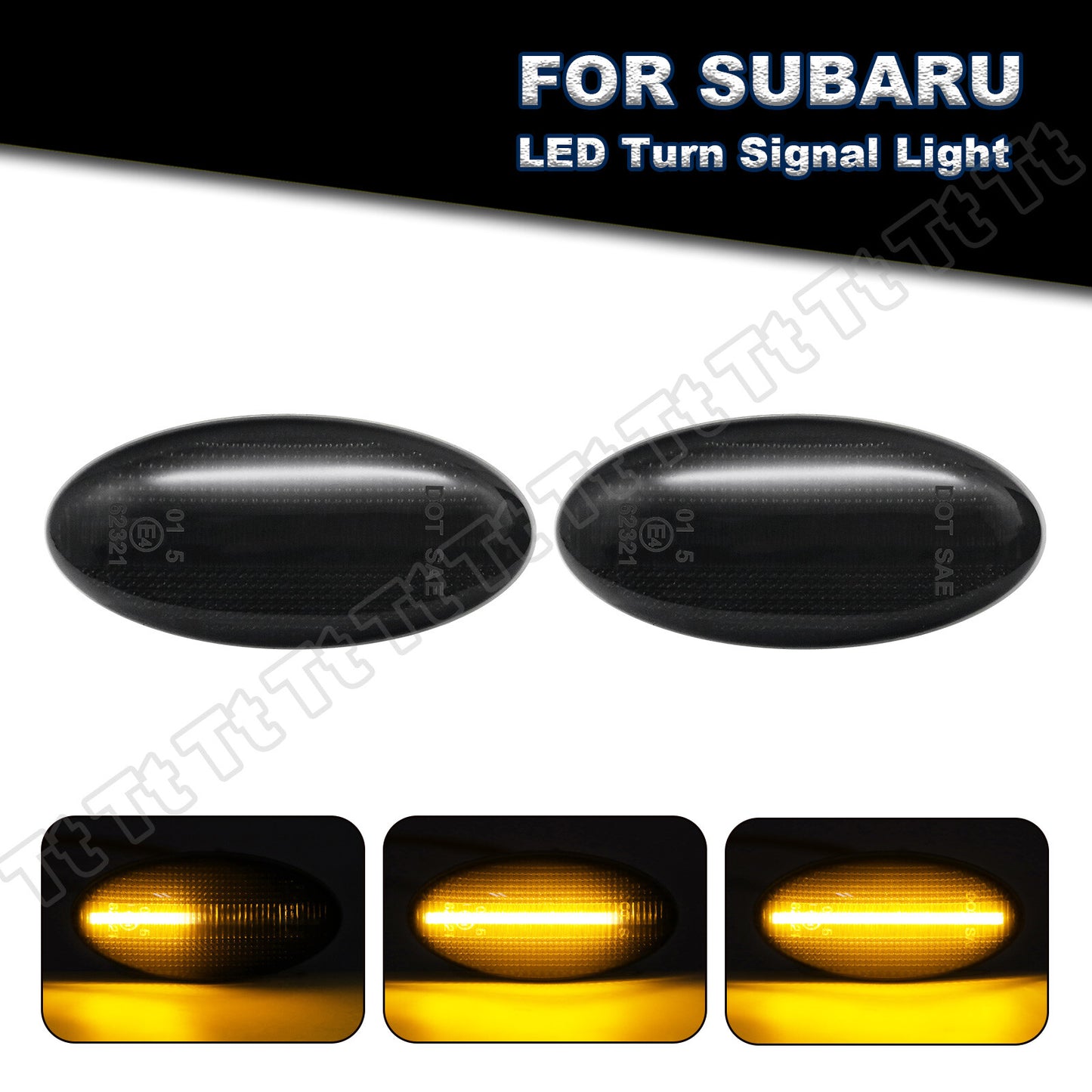 For 2008-13 for Subaru Forester Impreza WRX STI Sequential Side Marker Lights