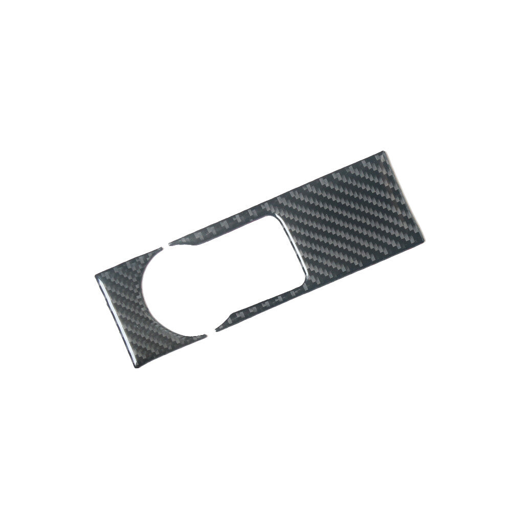 2Pcs Carbon Fiber Dim Light Control Cover Trim for Chevrolet Sonic 2012-2016