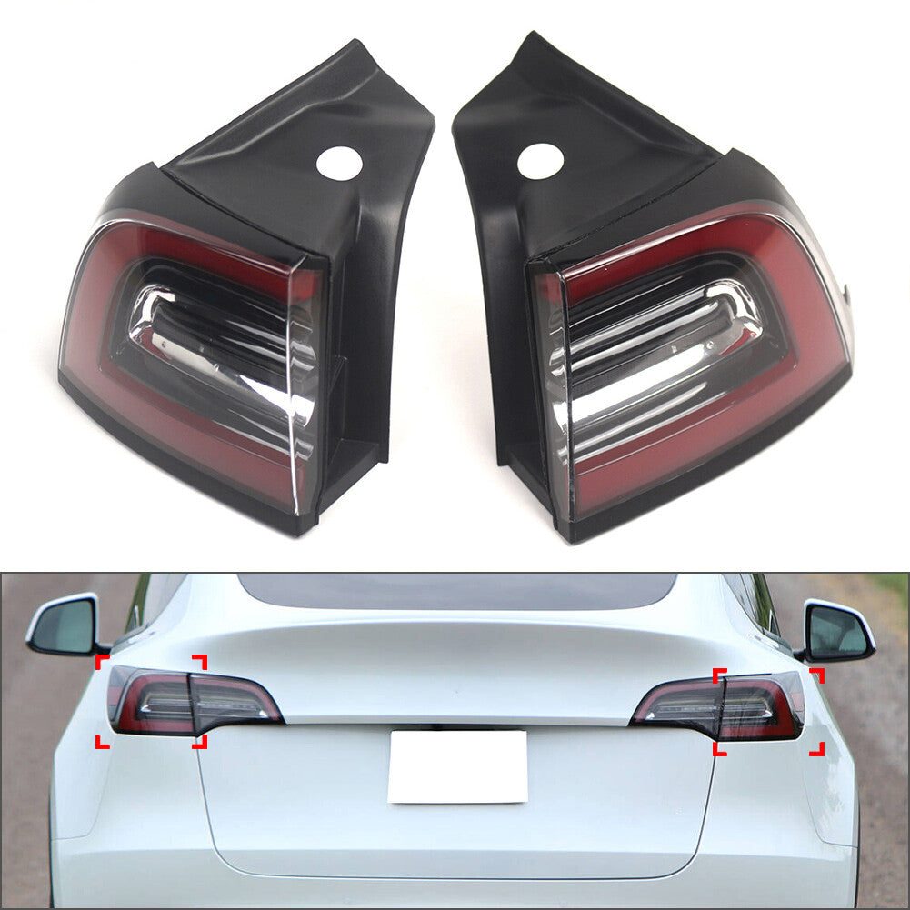 1 Pair Tail Lamp Outer Rear Lights 4 Pins for Tesla Model 3 for Model Y 2020-2023 23