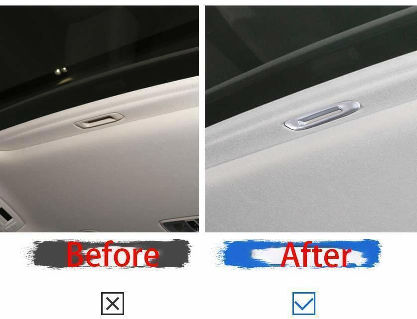 Inner Skylight Handle Panel Cover Trim Fit for Kia Carnival 2022-23 Matte Silver