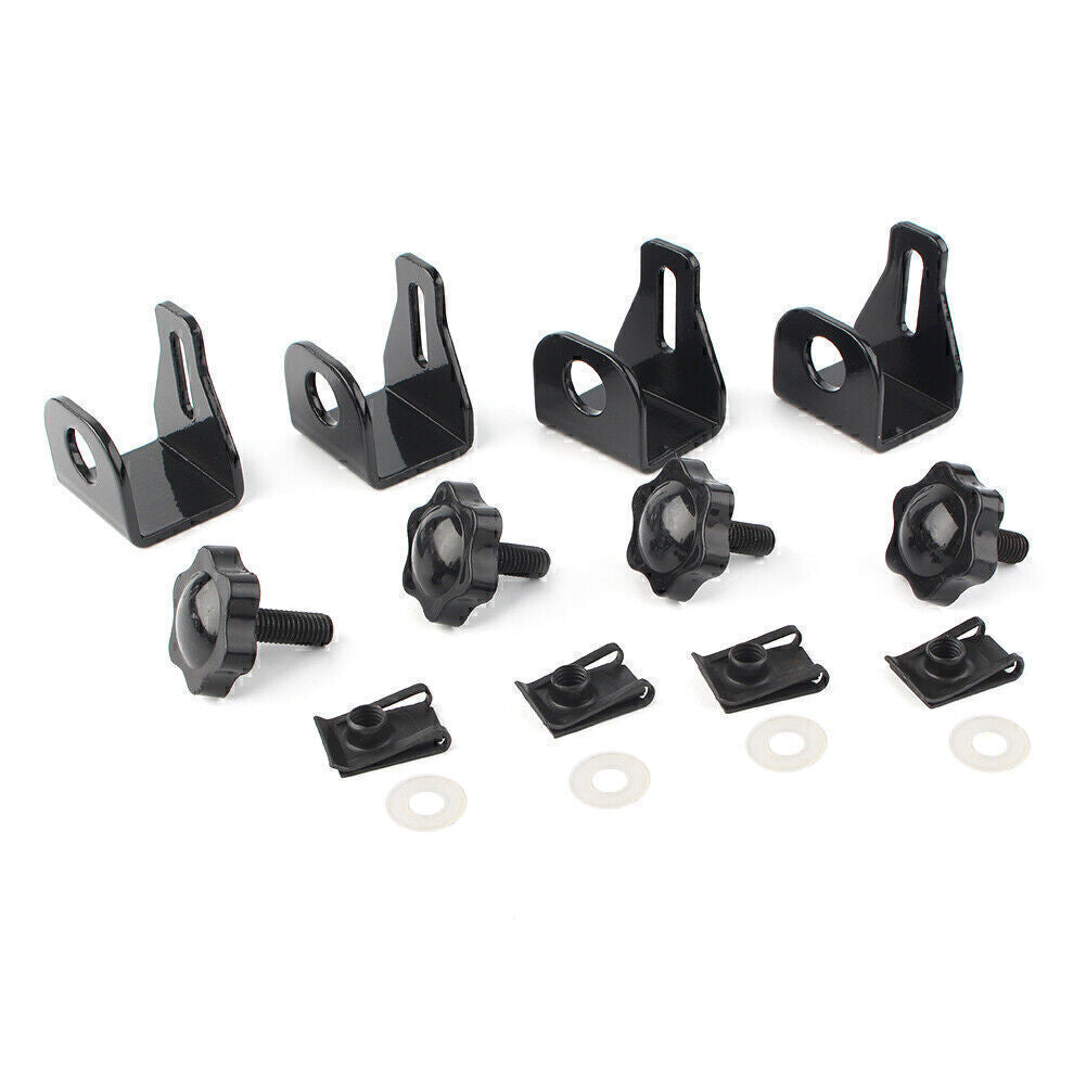 for Harley Touring Security Theft Deterrent Saddlebag Lock Mounting Brackets