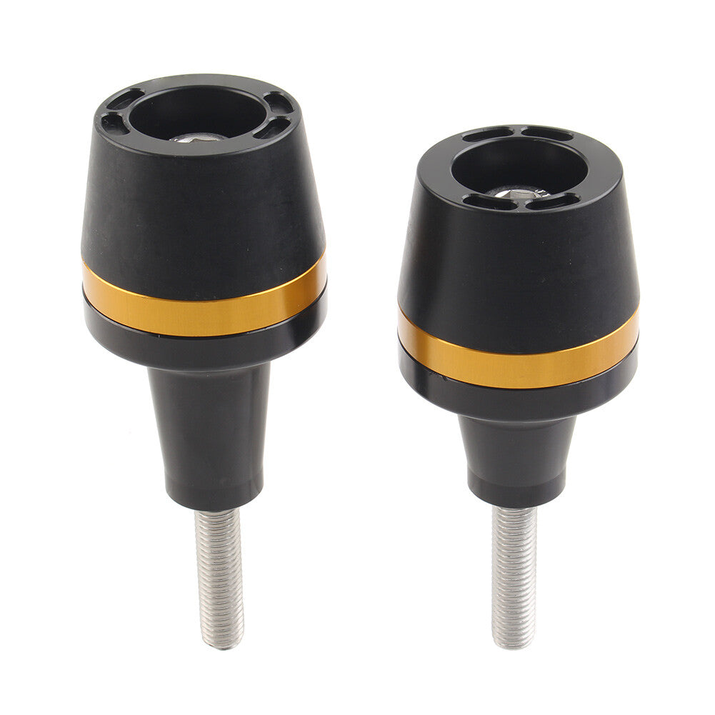 2¢ª Sturzpads Crash Protector f¨¹r for Yamaha for Suzuki for Honda for Kawasaki Universal Gold