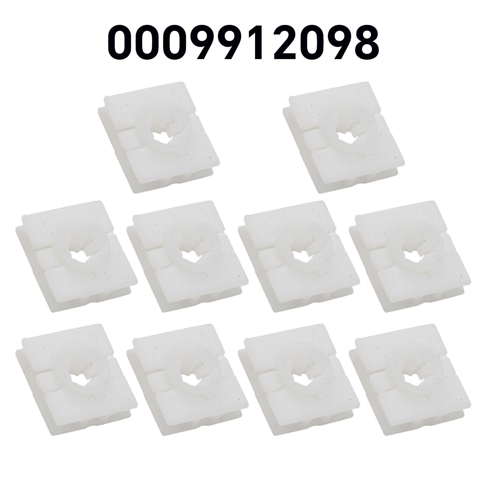 10Pcs Rocket Molding Clips for Mercedes For 2008-2016 0009912098