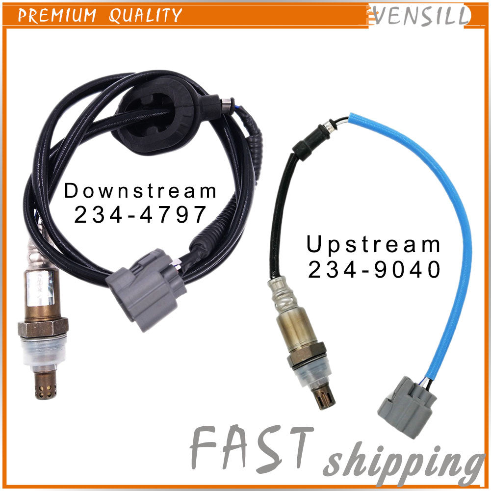 Set of 2 Upstream Downstream Oxygen Sensor for Honda Accord 2003-2007 2.4L