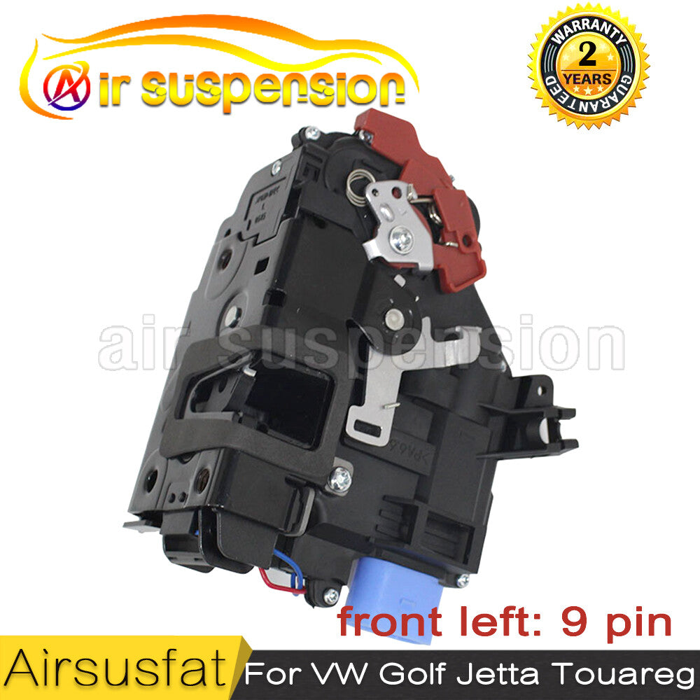 Front Left 9pins Door Lock Actuator for VW for Golf MK5 for Jetta Touareg 3B1837015AT