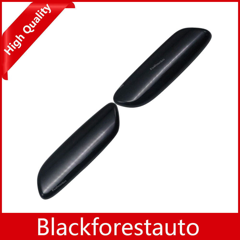 Front LR Black Headlight Washer Nozzle Cover For 06-08 for LEXUS IS250 IS300 IS350