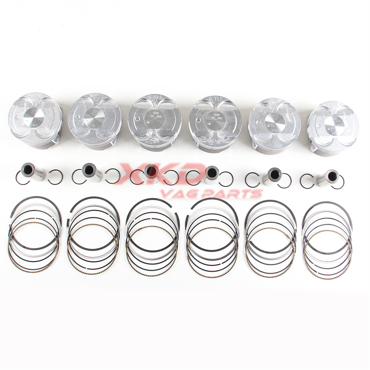 3.2L Pistons Rings Kit for Opel Antara for Chevrolet Captiva 10HM 92068448