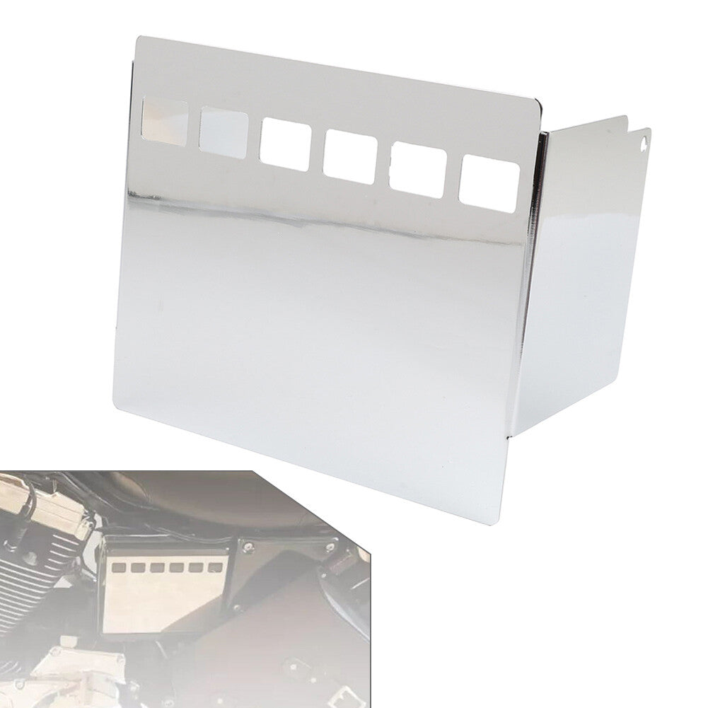 Windowed Battery Box Cover for Harley Sportster XLH Low Rider Super Wide Glide
