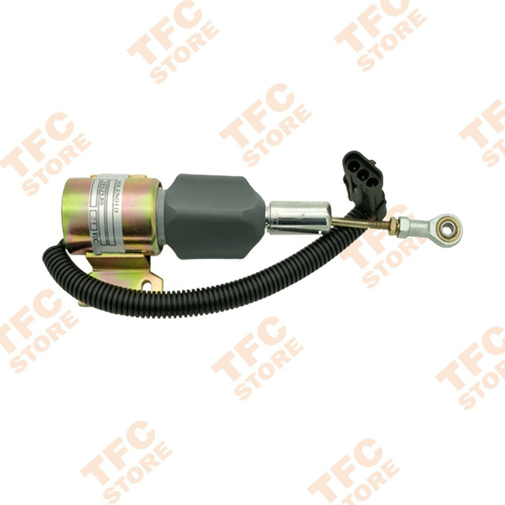 New 3932530 Diesel Engine Shut Off Solenoid 24V SA-4756-24 6BT Excavator