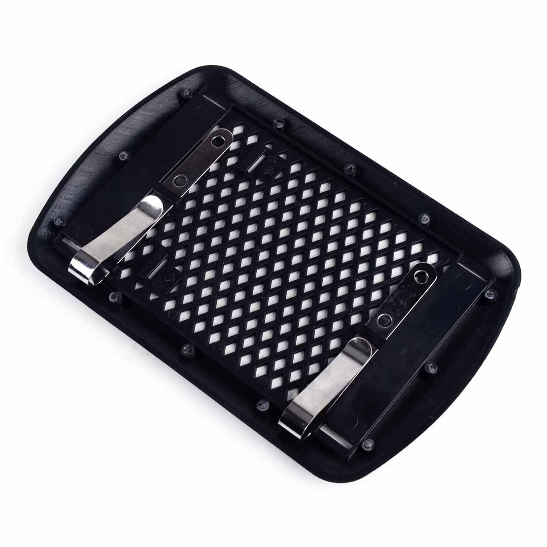 Black Car Clip On Sun Visor Vanity Mirror Sun-shading Cosmetic Mirror Portable