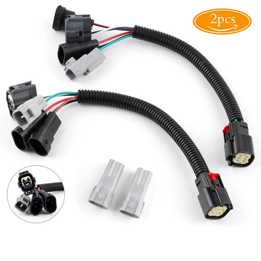 LED headlight conversion wiring harness adapter plug kit for Toyota Tacoma 2016 - 2020