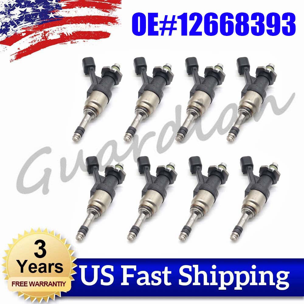 8-piece fuel injector for Chevrolet and for GMC CAMARO/ for CORVETTE /TAHOE 6.2L V8 12668393