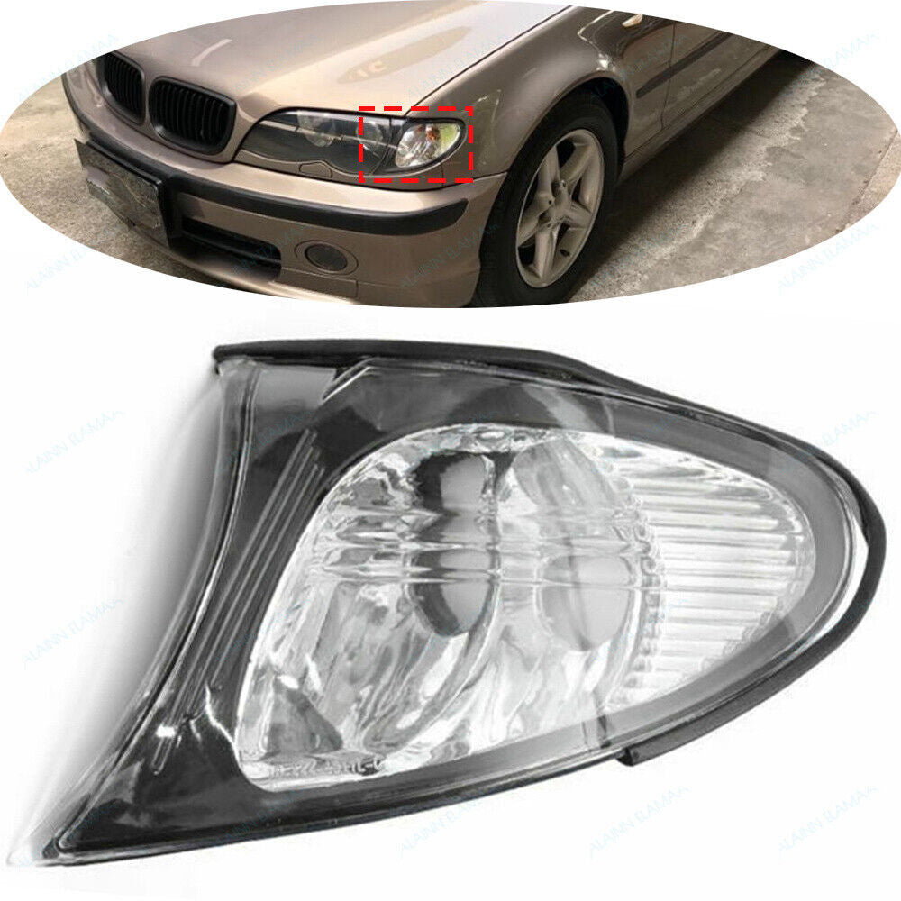 Left Front Turn Signal Light for BMW E46 3' Sedan 4Door 2002-2005,63137165859