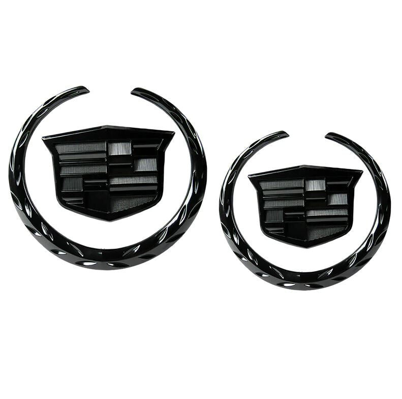 Suitable for Volvo S60 rear window and trunk side badge stickers, decals, badges, black and silver.