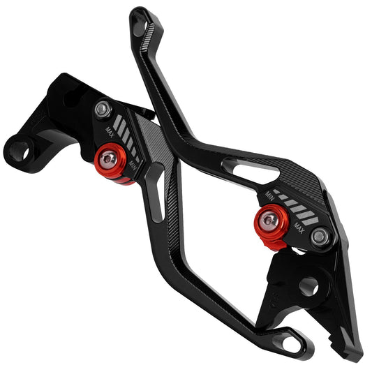 for Yamaha YZF R25 2014-2019 / MT-25 2015-2017 5D Short Clutch Brake Levers BK