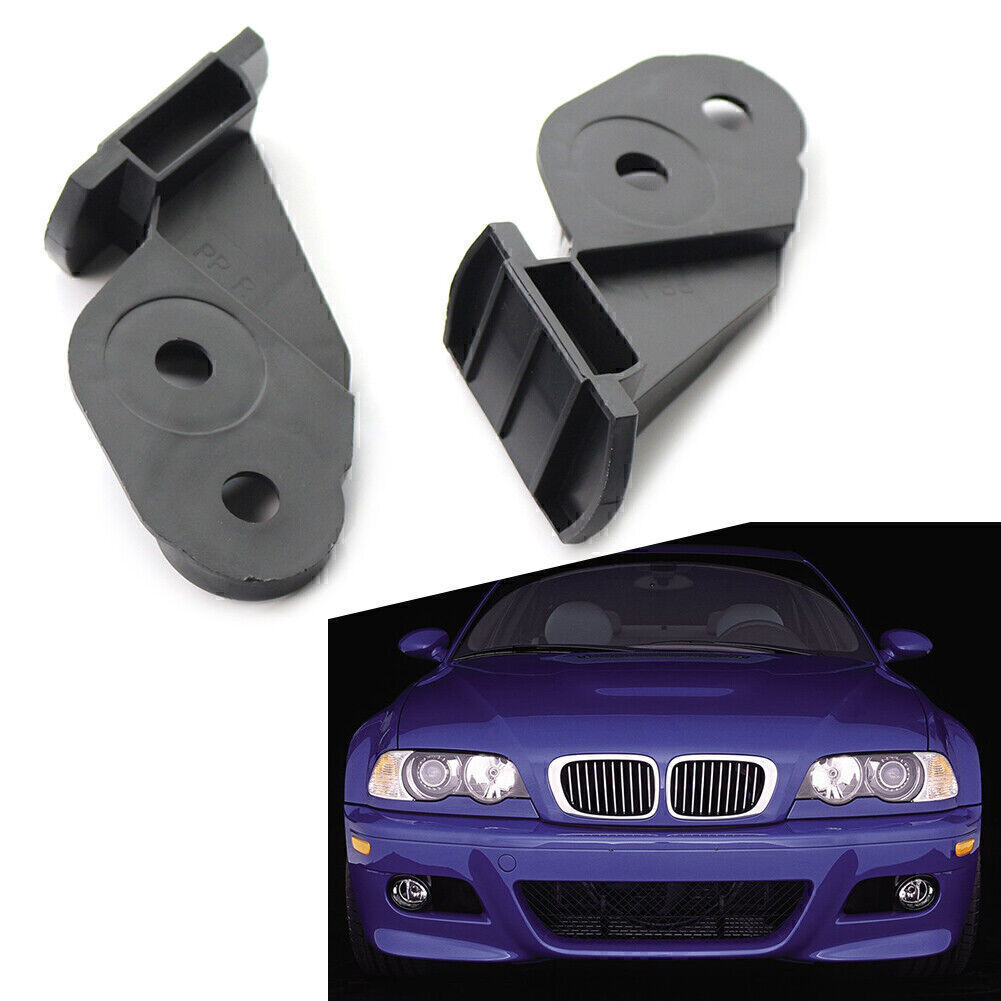 2x Front Bumper Cover Mount Supports Bracket Fit for BMW 3 Series E46 1999-2006