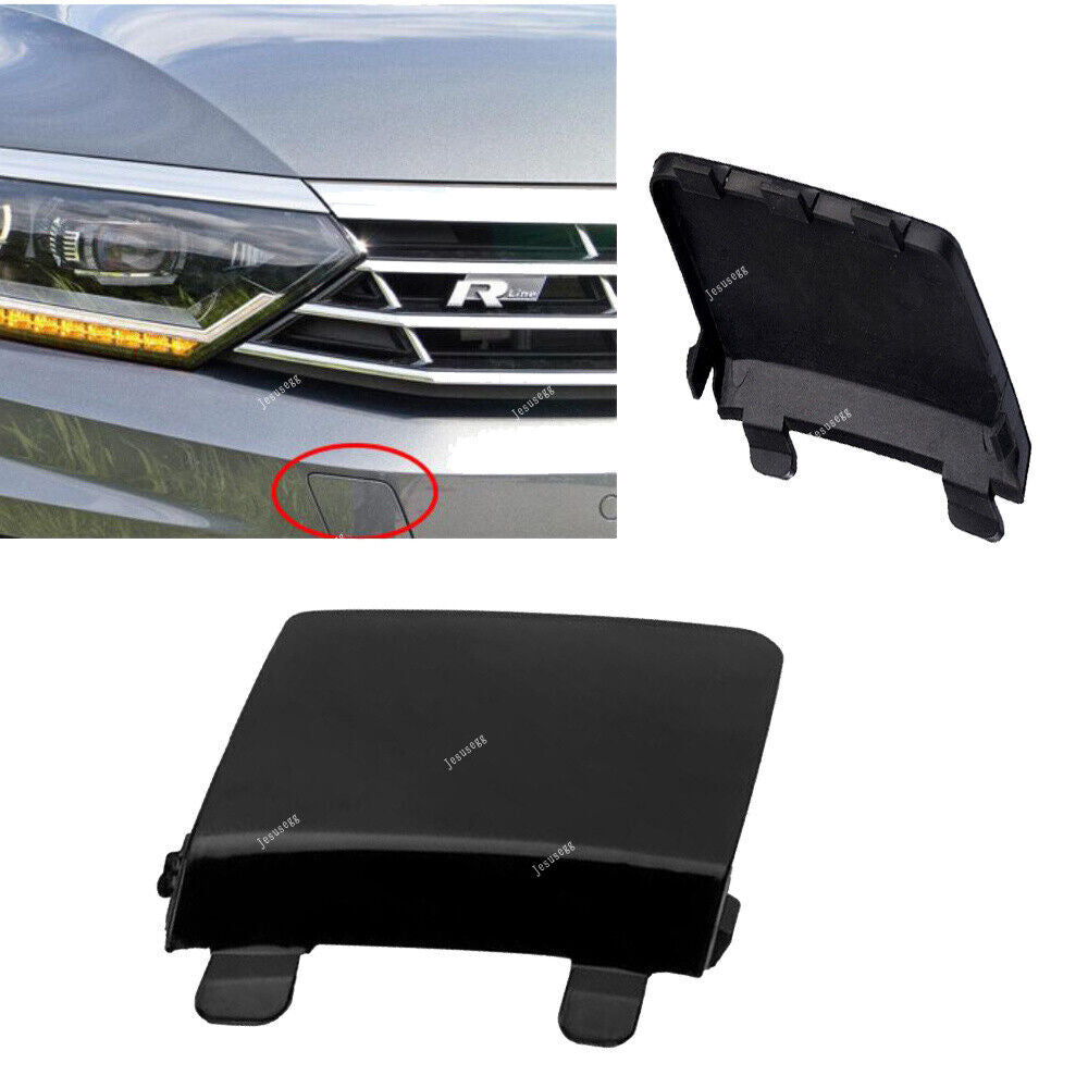 Bumper Tow Hook Cover Molding Trim Black 3C8807241 Fits for VW for Passat CC 2009-2012