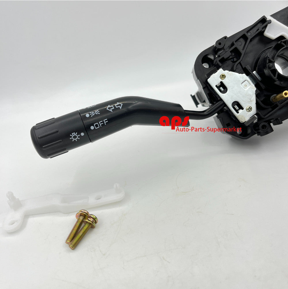 Headlight indicator and turn signal switch for Mitsubishi Pajero Montero vehicles manufactured between 1990 and 2004.