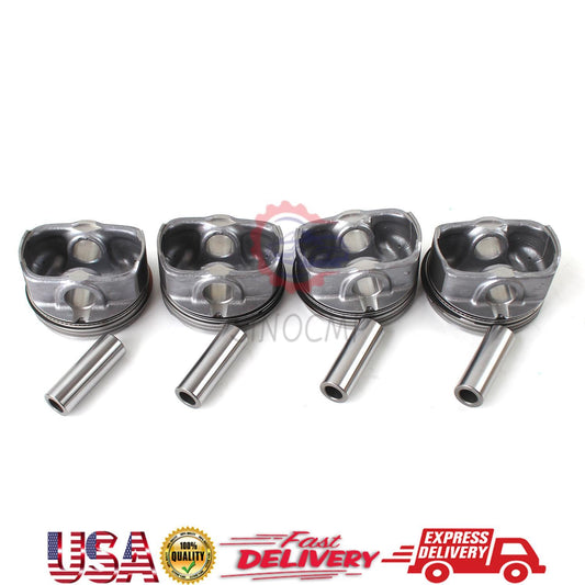 4Pcs Piston  Rings Kit For 2012 2013 2014-2016 for Hyundai for Kia Accent Rio DOHC 1.6T
