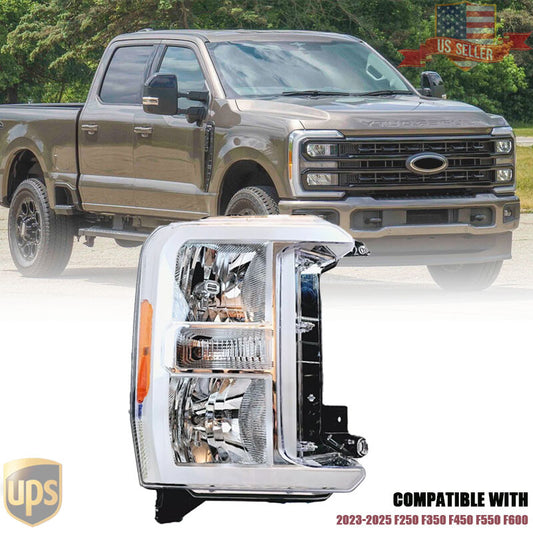 For 2023-2025 F250 F350 F450 F550 F600 HEADLAMP RIGHT PASSENGER SIDE PC3Z13008H