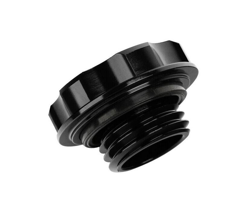 JDM Mugen engine oil filler cap, black and silver carbon fiber, suitable for Honda for Acura .