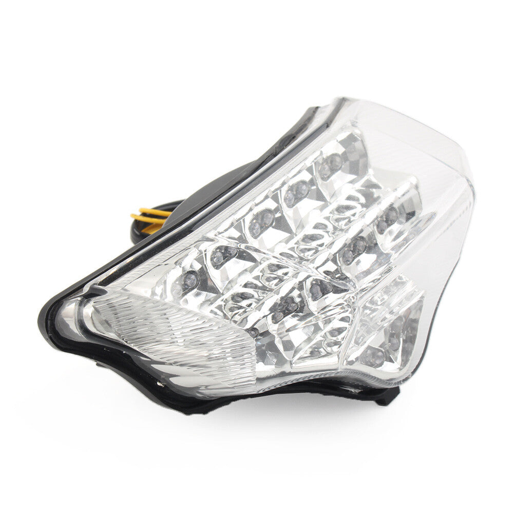 Fit for Yamaha FZ600 FZ6 FAZER 2004-2009 LED Taillights Brake Turn Signal Clear Lens
