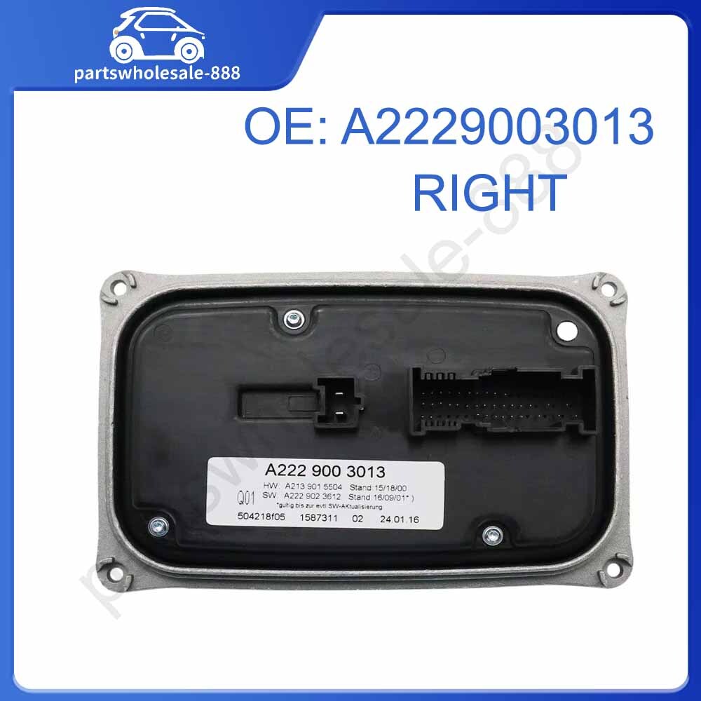 for Mercedes-Benz A2229003013 A2479004104 A2479004204 Headlight Control Unit