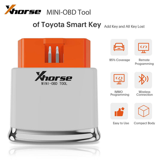 XDMOT0GL for MINI OBD Tool for Toyota for Smart Key Support Add KeyAll Keys Lost