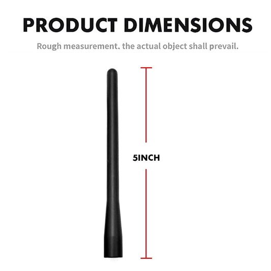5 Short Antenna Mast for Harley Davidson Road Street Electra Tour Glide