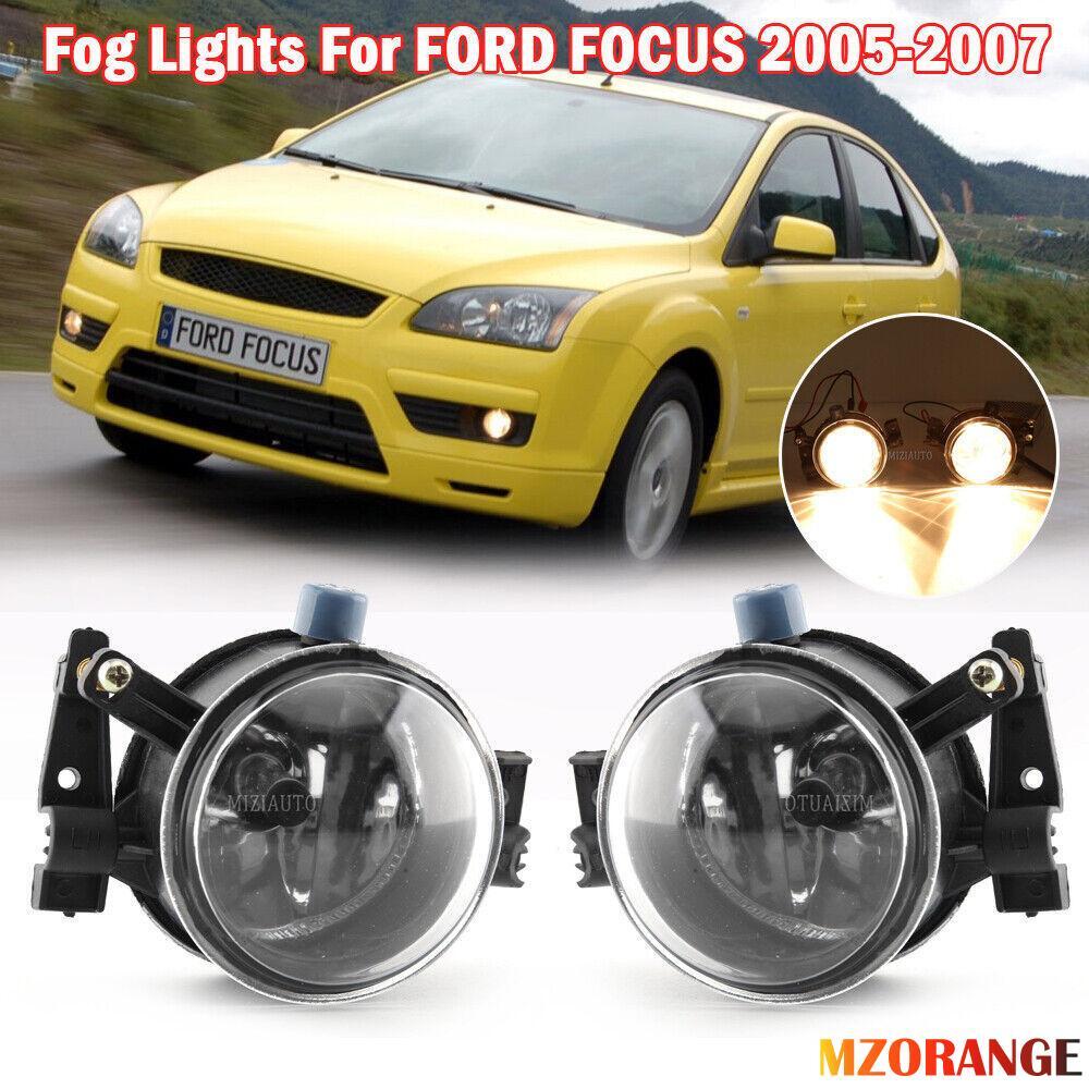 2¡Á F¨¹r for Ford Focus 2005-2007 Nebelscheinwerfer Mit Gl¨¹hbirne L+R 4M51-19953-A