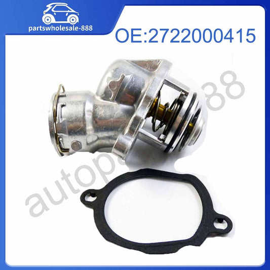 New Thermostat W/ Sensor  Gasket for Mercedes-Benz C300 E350 ML350 SLK350 R350