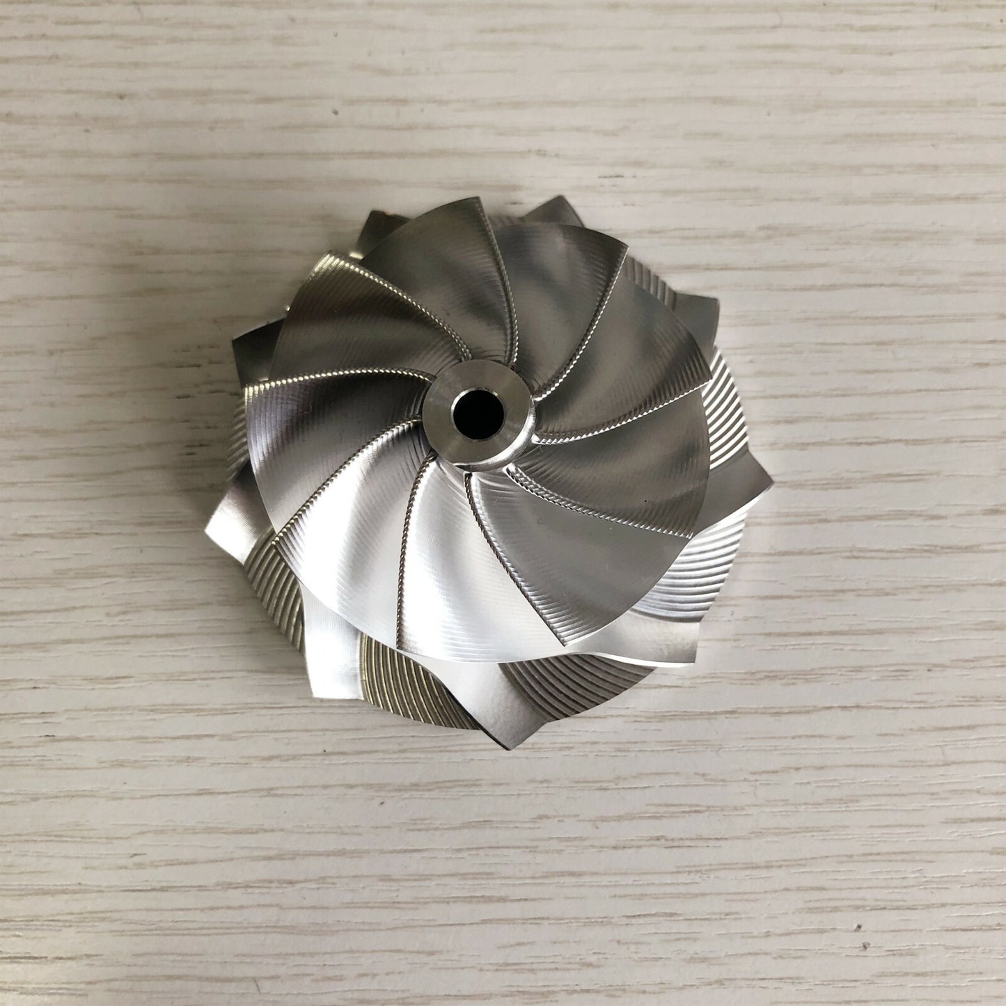 GTX3076 GEN ll spot milling performance 58.23/76.43 mm 9+0 insert billet wheel