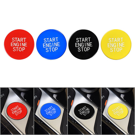 1 Car Engine Start Stop Button Switch Cover Trim for BMW 3 8 X Series 4 Colours