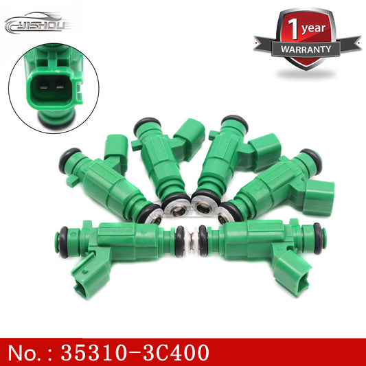 6-pack fuel injectors for Hyundai Sedona, Santa Fe, for Kia Sorrento 3.5L V6 35310-3C400