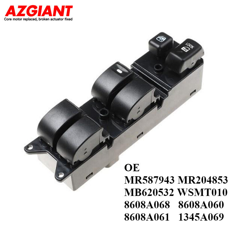 Front Left Power Window Switch MR587943 MR204853 for Mitsubishi Galant for ES