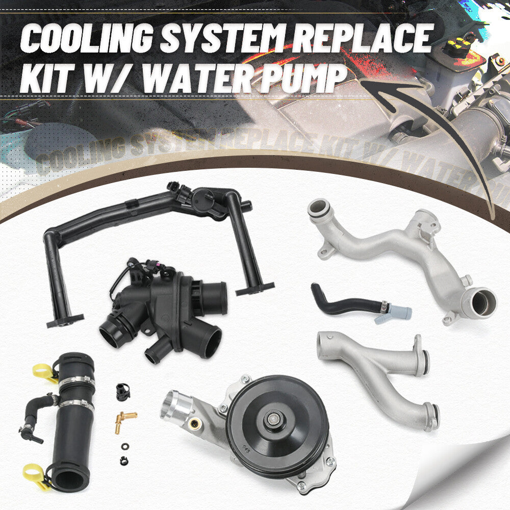 Cooling System Replace Kit For Land for Range Rover Sport 3.0L V6 for Jaguar XJ 2013-19