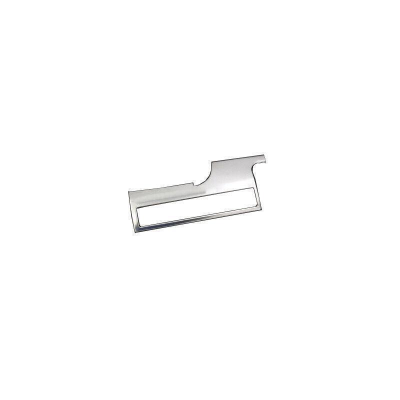 Silver Steel Headlight Switch Control Frame Trim 1PC for Toyota for Camry 2018-2023