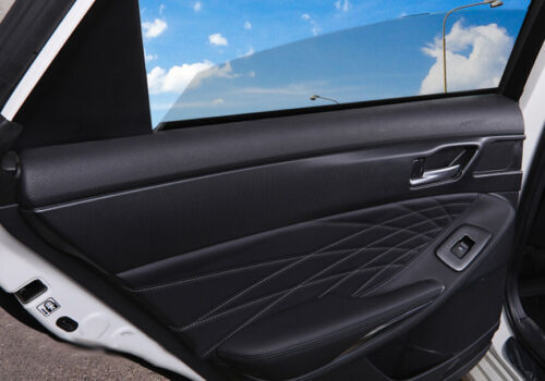 for Toyota for Avalon 2019-2022 Carbon Texture Inner Door Panel Cover Strip Trim 4pc
