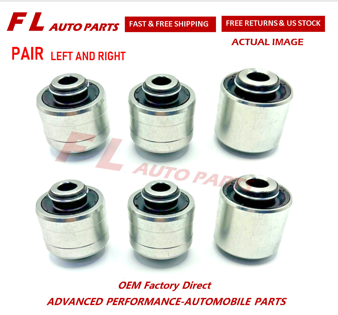 for Jeep Cherokee 2019 2020 2021 2022 Suspension Knuckle Bushing Kit 5090072AD