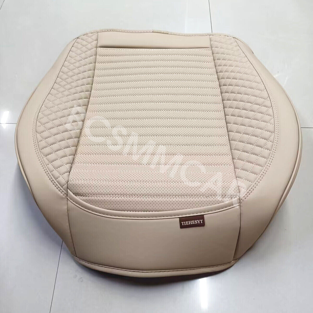 Car Front for Seat Cushion Breathable PU Cover Decoration Pad Mat Trim Accessories