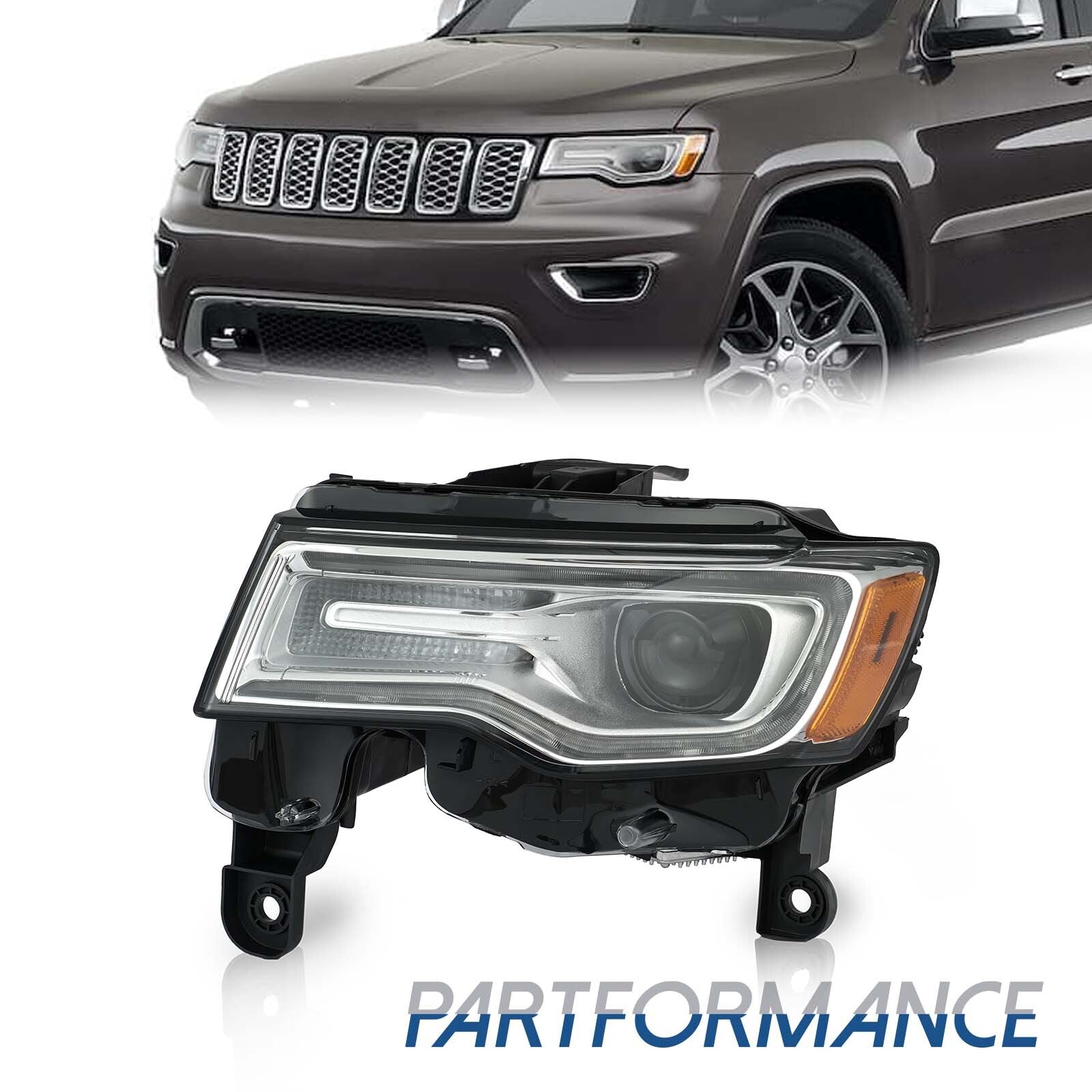 Suitable for 2016-2021 for Jeep Grand Cherokee Xenon High-Intensity Headlights, Left Driver's Side LH